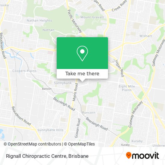 Rignall Chiropractic Centre map
