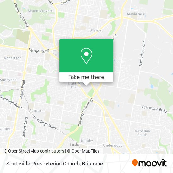 Southside Presbyterian Church map