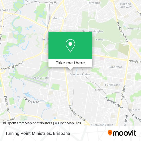 Turning Point Ministries map