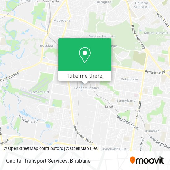 Capital Transport Services map