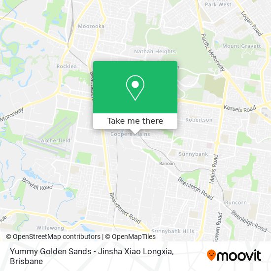 Yummy Golden Sands - Jinsha Xiao Longxia map