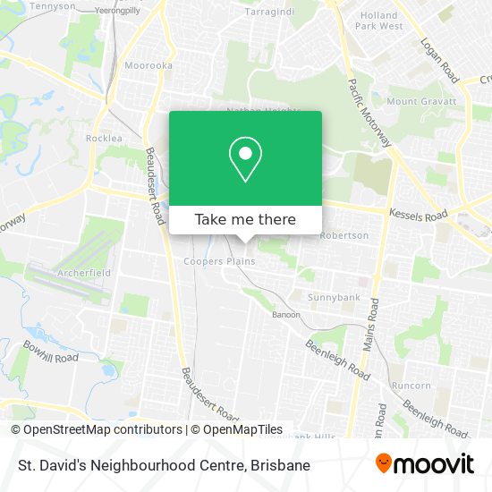 St. David's Neighbourhood Centre map