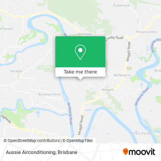 Aussie Airconditioning map