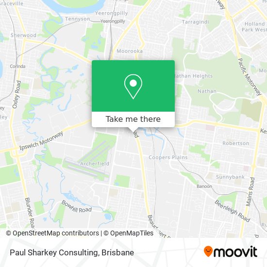 Paul Sharkey Consulting map