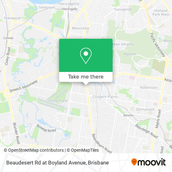 Beaudesert Rd at Boyland Avenue map