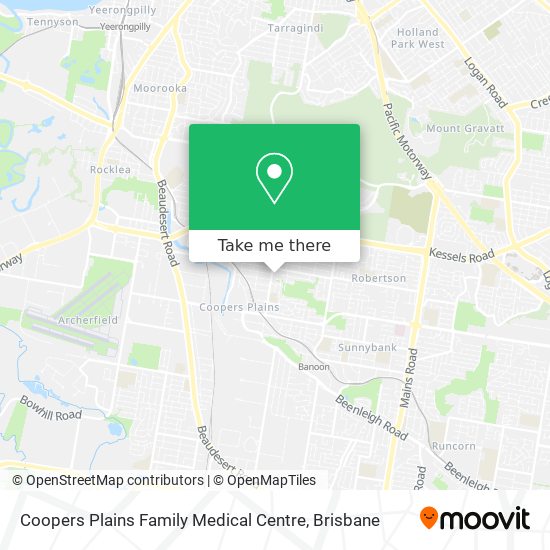 Coopers Plains Family Medical Centre map