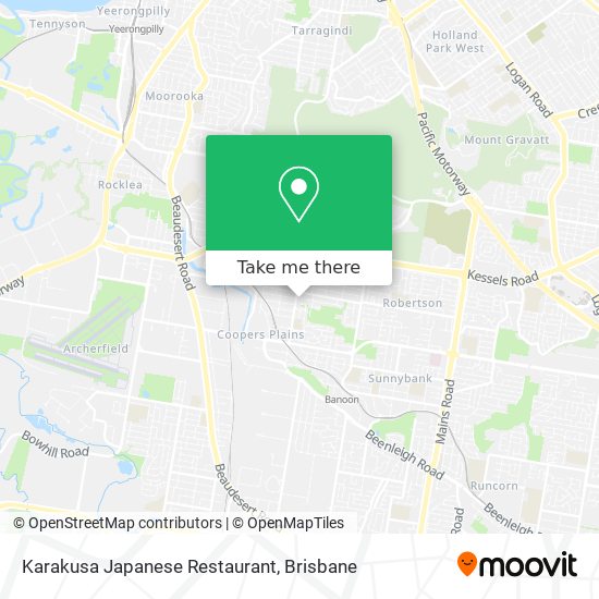 Karakusa Japanese Restaurant map