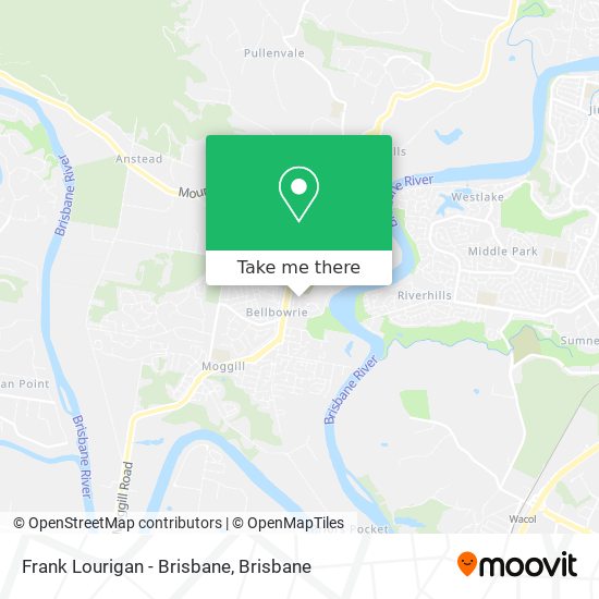 Frank Lourigan - Brisbane map