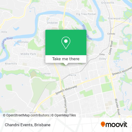 Chandni Events map