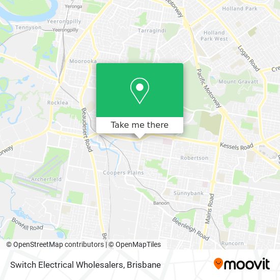 Switch Electrical Wholesalers map