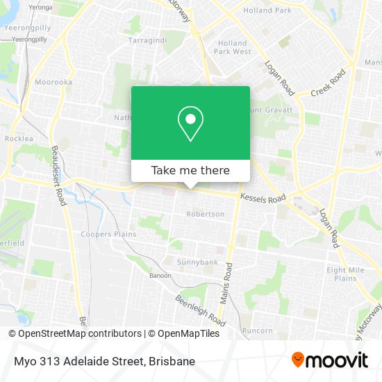 Myo 313 Adelaide Street map