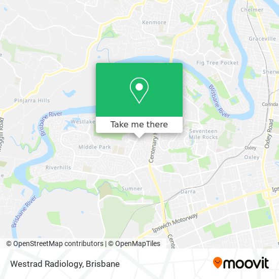 Westrad Radiology map