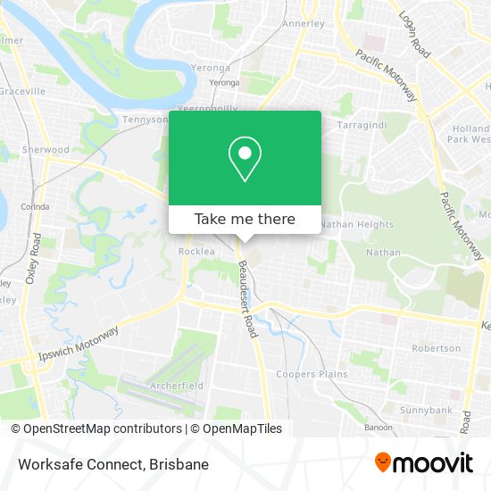 Worksafe Connect map