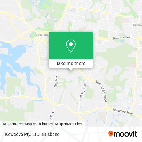 Kewcove Pty. LTD. map