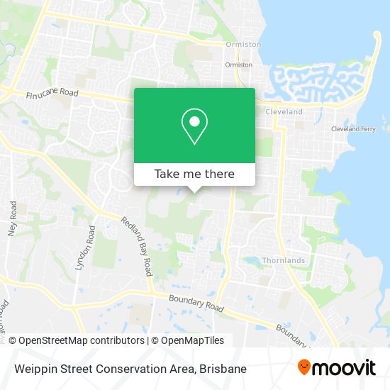 Weippin Street Conservation Area map