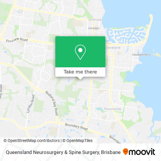 Queensland Neurosurgery & Spine Surgery map