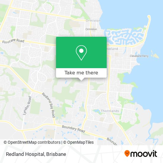 Redland Hospital map