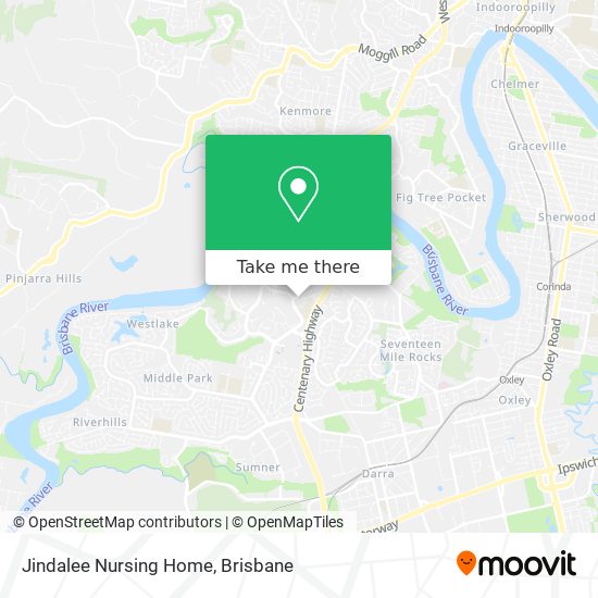 Jindalee Nursing Home map