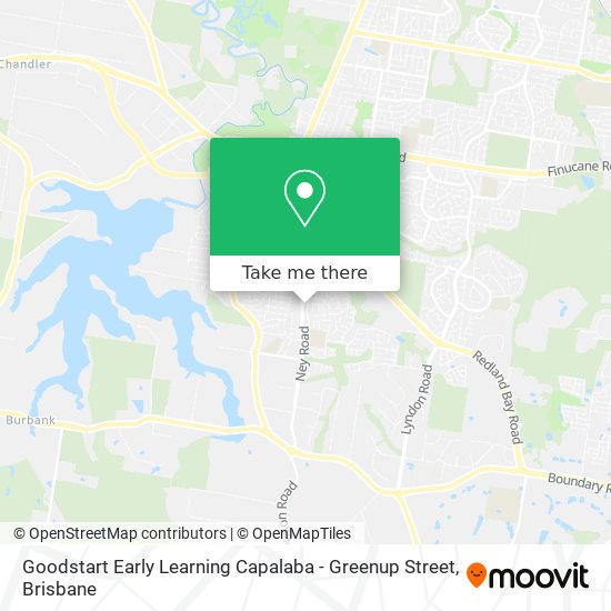 Goodstart Early Learning Capalaba - Greenup Street map