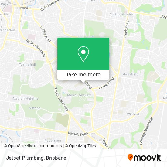 Jetset Plumbing map