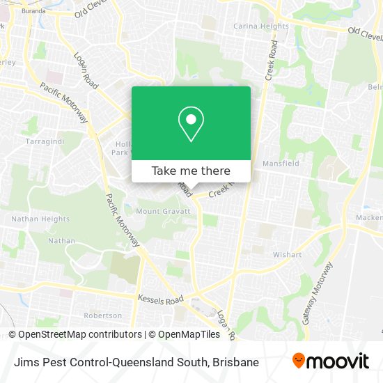 Jims Pest Control-Queensland South map