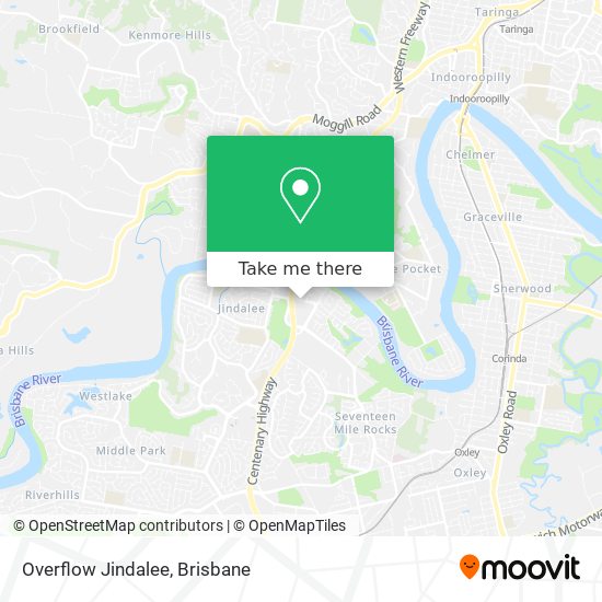 Overflow Jindalee map
