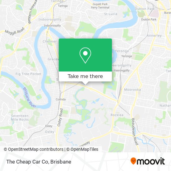 The Cheap Car Co map