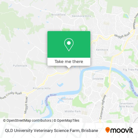 QLD University Veterinary Science Farm map