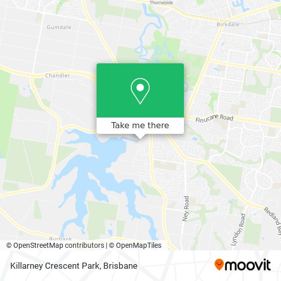 Killarney Crescent Park map