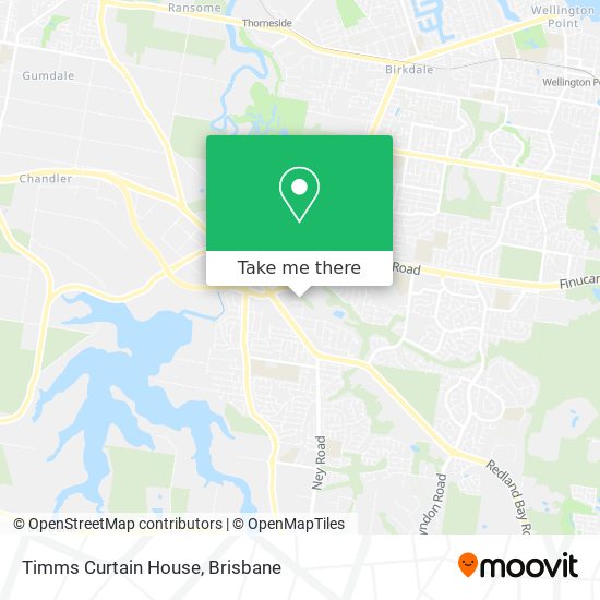 Timms Curtain House map