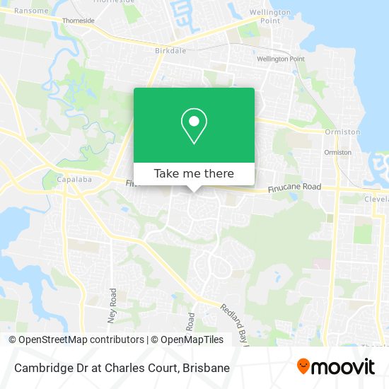 Cambridge Dr at Charles Court map