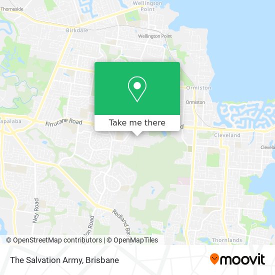 The Salvation Army map