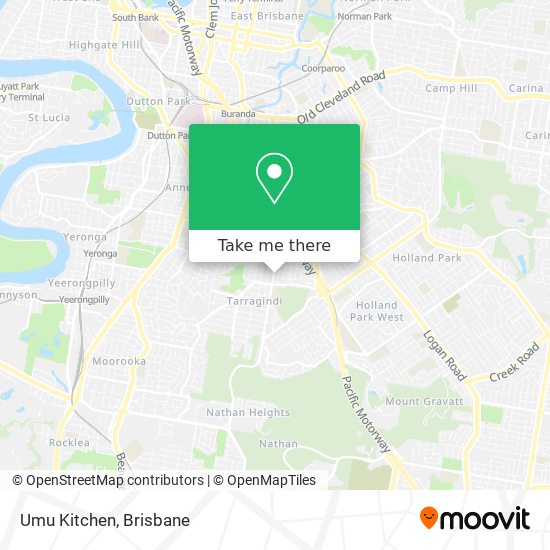 Umu Kitchen map