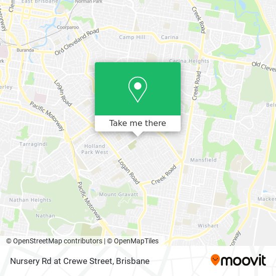 Nursery Rd at Crewe Street map