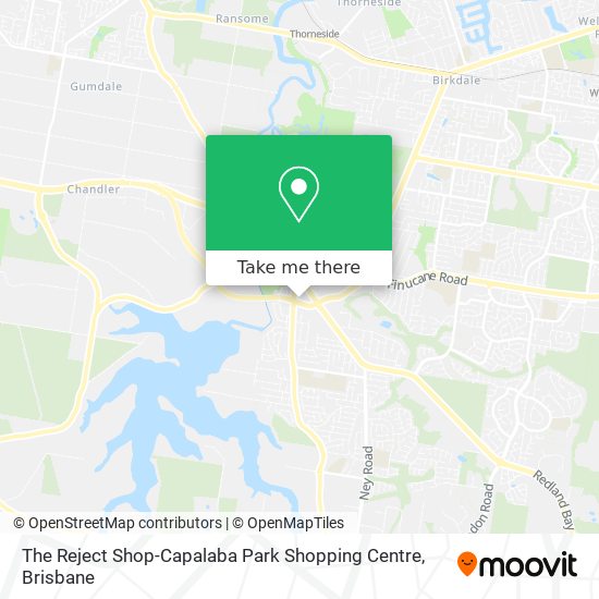 The Reject Shop-Capalaba Park Shopping Centre map