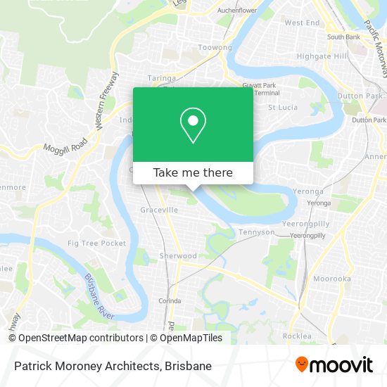 Patrick Moroney Architects map