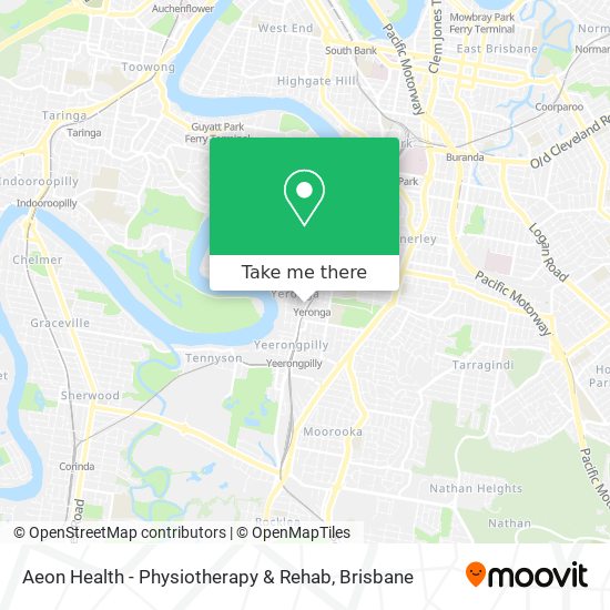 Aeon Health - Physiotherapy & Rehab map