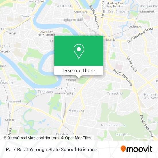 Park Rd at Yeronga State School map