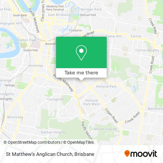 St Matthew's Anglican Church map