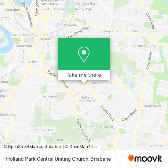 Holland Park Central Uniting Church map