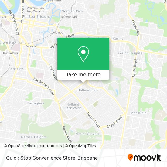 University Place Mall Map How To Get To Quick Stop Convenience Store In Holland Park By Bus Or Train?