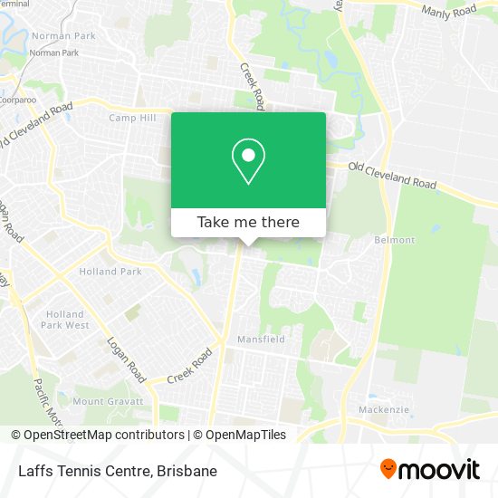 Laffs Tennis Centre map