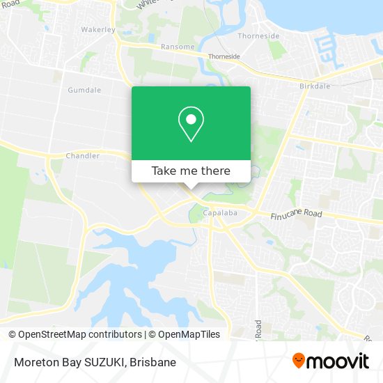 Moreton Bay SUZUKI map