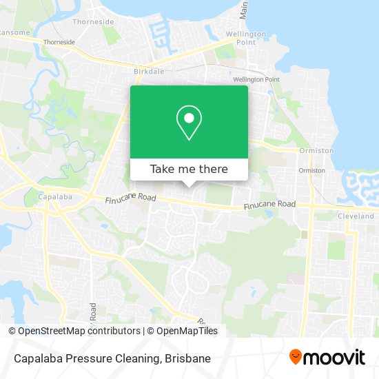 Capalaba Pressure Cleaning map