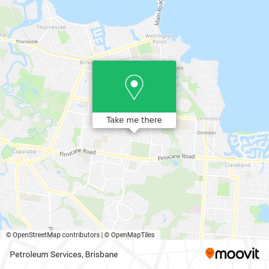 Petroleum Services map