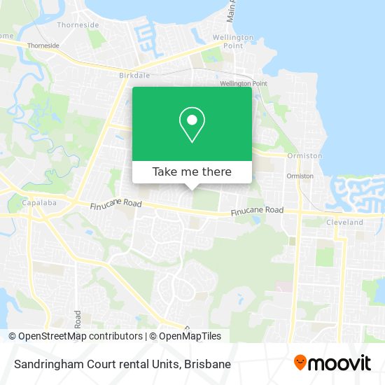 Sandringham Court rental Units map