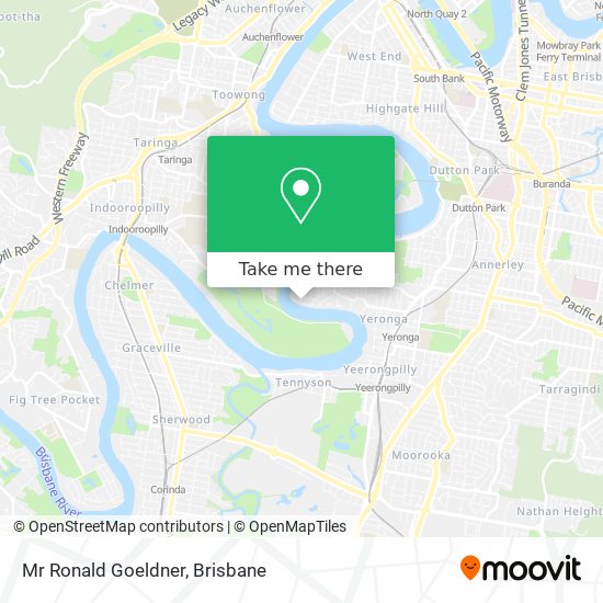 Mr Ronald Goeldner map