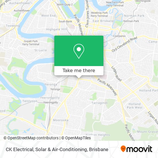 CK Electrical, Solar & Air-Conditioning map