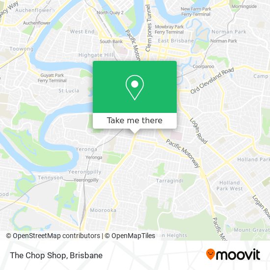 The Chop Shop map