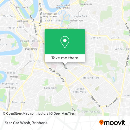 Star Car Wash map